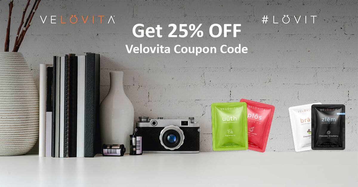 Get 25% Off With Velovita Coupon Code 2022