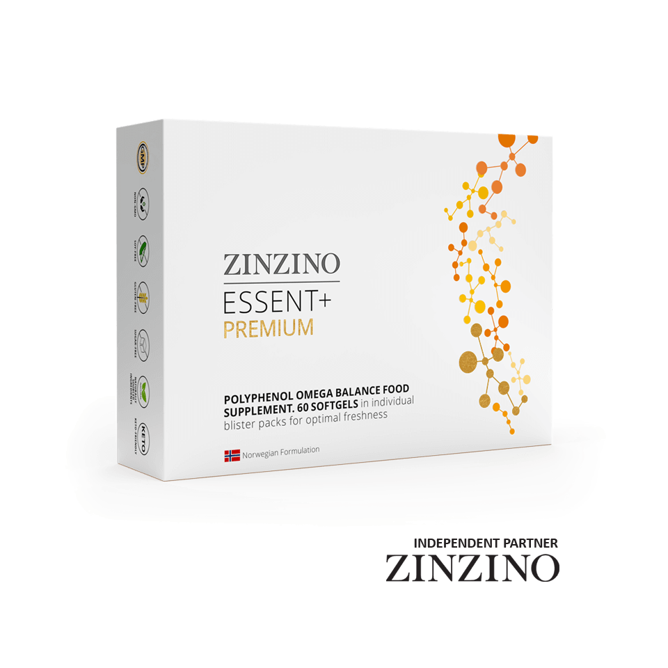 Zinzino Essent+ Posilnený imunitný systém a zvýšenie fyzickej a psychickej výkonnosti,